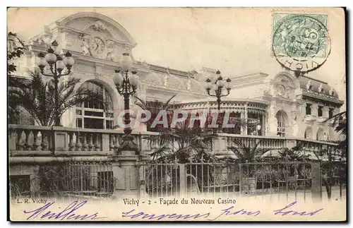 Cartes postales Vichy Facade du Nouveau Casino