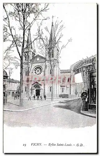 Cartes postales Vichy Eglise Saint Louis