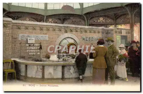 Cartes postales Vichy Source Mesdames