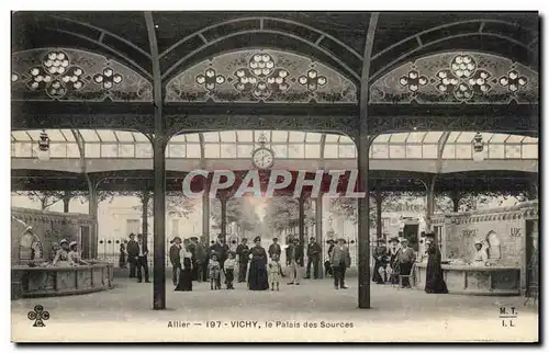 Cartes postales Vichy Le Palais des Sources