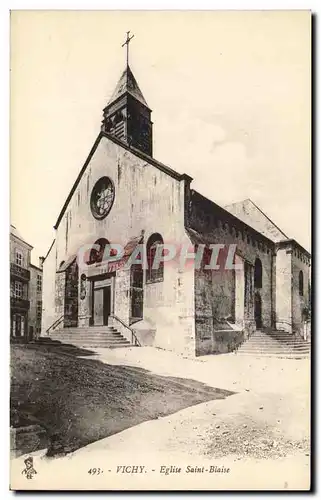 Ansichtskarte AK Vichy Eglise Saint Blaise