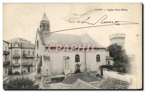 Ansichtskarte AK Vichy Eglise Saint Blaise