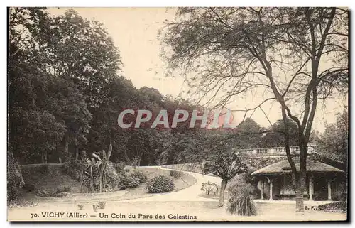 Ansichtskarte AK Vichy Un Coin du Parc des Celestins