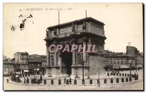 Cartes postales Marseille La Porte d&#39Aix