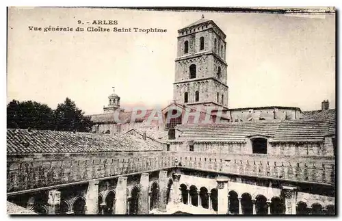 Cartes postales Arles Vue Generale du Cloitre Saint Trophime