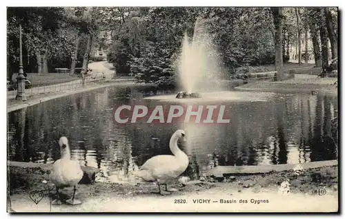 Ansichtskarte AK Vichy Bassin des Cygnes