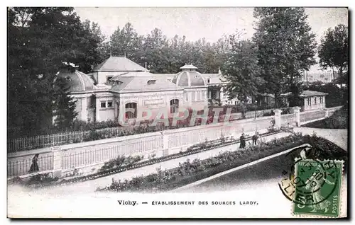 Cartes postales Vichy Etablissement Des Sources Lardy