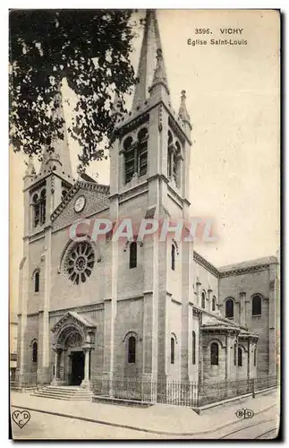 Cartes postales Vichy Eglise Saint Louis