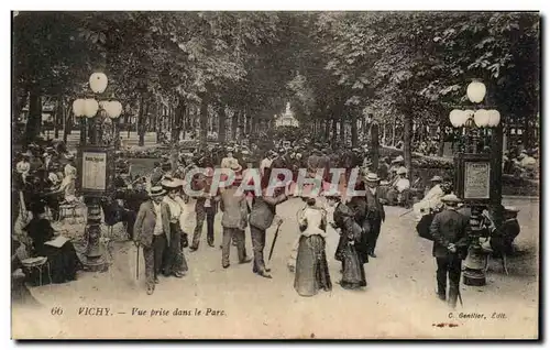 Ansichtskarte AK Vichy Vue prise dans le Parc