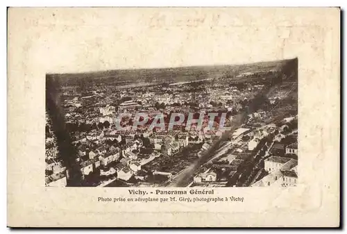 Cartes postales Vichy Panorama General Prise en aeroplane