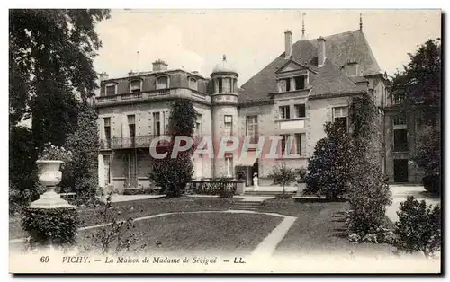 Ansichtskarte AK Vichy La Maison de Madame de Sevigne