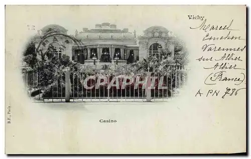 Cartes postales Vichy Casino