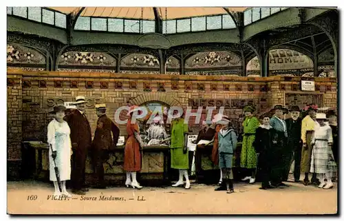 Cartes postales Vichy Source Mesdames