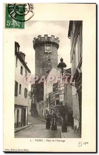 Cartes postales Vichy Tour de I&#39Horloge