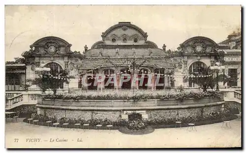 Cartes postales Vichy Le Casino