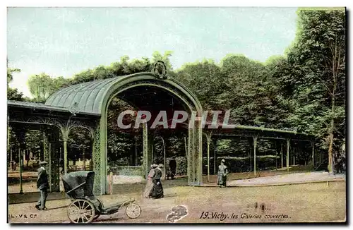 Cartes postales Vichy Les Galereis Couvertes