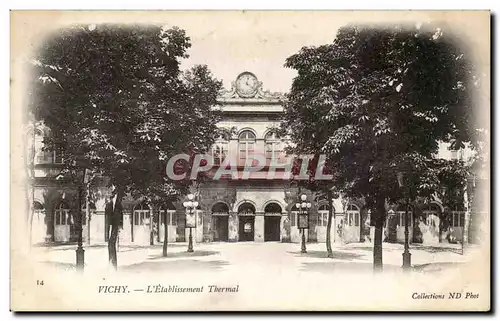 Cartes postales Vichy L&#39Etablissement Thermal