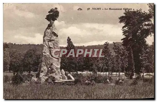 Cartes postales Vichy Le Monument Gilbert