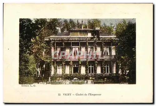 Ansichtskarte AK Vichy Chalet de l&#39Empereur Napoleon