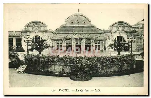 Cartes postales Vichy Le Casino