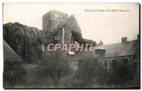 Cartes postales Ruines de l'Abbaye d'Hambye