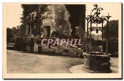 Cartes postales La Douce France Chateaux de la Loire Chateau de Chenonceaux Le Vieux Puits