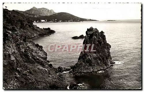 Cartes postales La Corniche D'Or Saint Raphael Agay Rochers au Cap