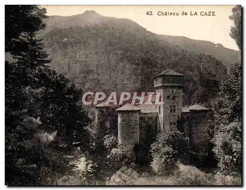 Cartes postales Chateau de La Caze