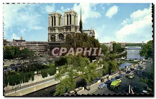 Ansichtskarte AK Paris Et Ses Merveilles La Cathedrale Notre Dame