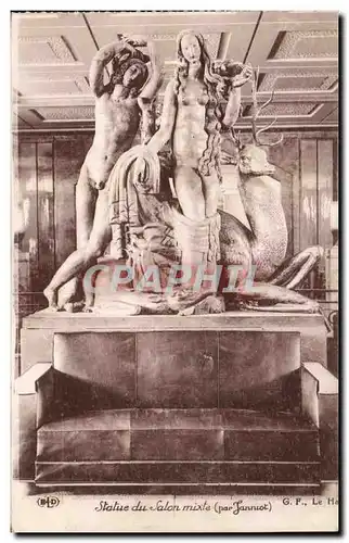 Cartes postales Statue du Salon mixte par Jannot Biche