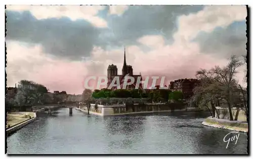 Cartes postales moderne Paris Ile de la Cite Notre Dame