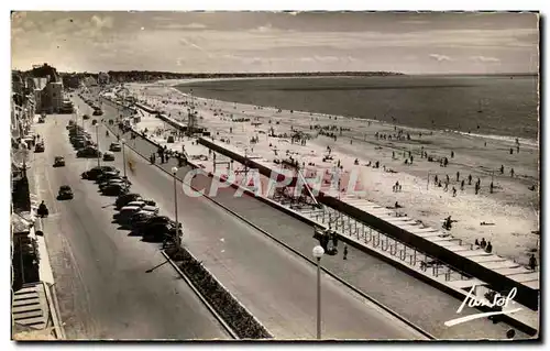 Ansichtskarte AK La Cote d&#39Amour La Baule Vue generale de la plage vers Pornichet et le nouveau boulevard