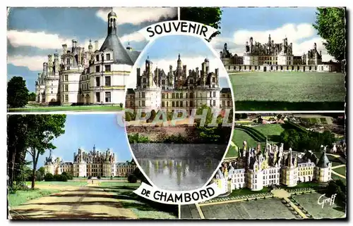 Cartes postales moderne Souvenir De Chambord