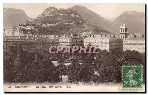 Cartes postales Grenoble La Place Victor Hugo