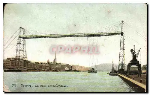 Cartes postales Rouen Le Pont Transbordeur