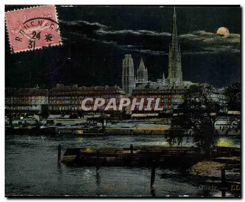 Cartes postales Rouen La Seine et les quais