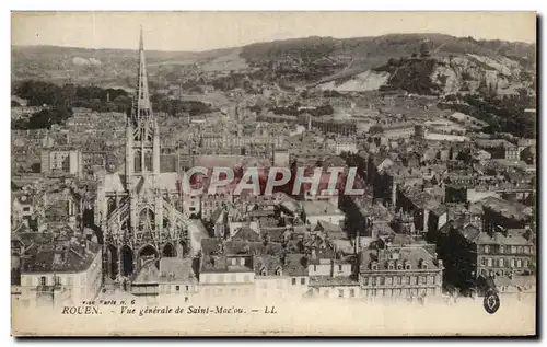 Cartes postales Rouen Vue Generale De Saint Maclou