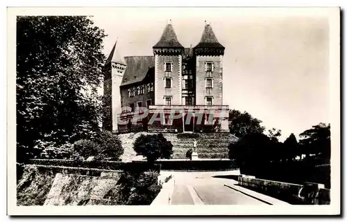 Cartes postales Pau Le Chateau Vu De La Basse Plante