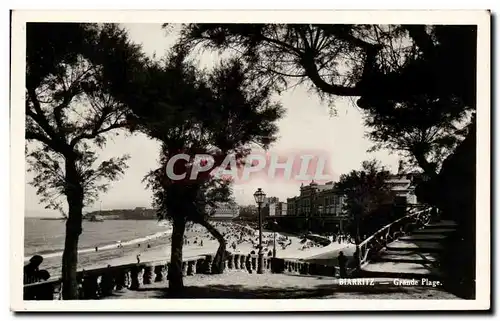 Cartes postales Biarritz Grande Plage