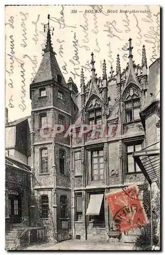 Cartes postales Rouen Hotel Bourgtheroulde