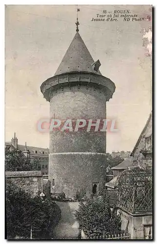 Cartes postales Rouen Tour ou fut enfermee Jeanne d&#39Arc