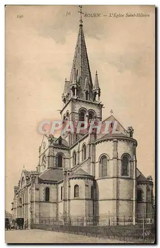 Cartes postales Rouen L&#39Eglise Saint Hilaire