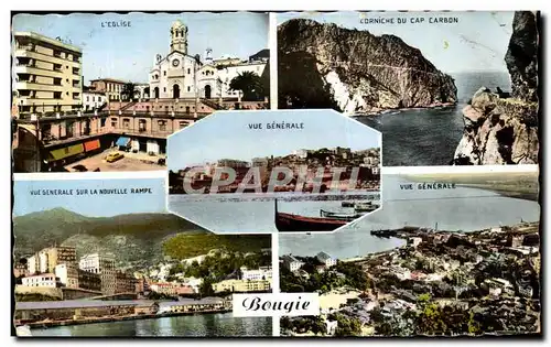 Cartes postales Bougie Souvenir Algerie Cap Carbon