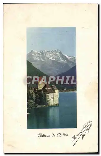 Cartes postales Chateau de Chillon