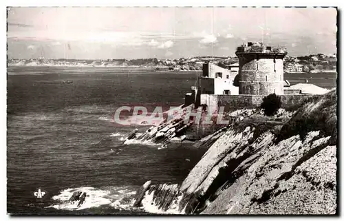 Ansichtskarte AK St Jean de Luz Les Falaises et le Fort de Socoa