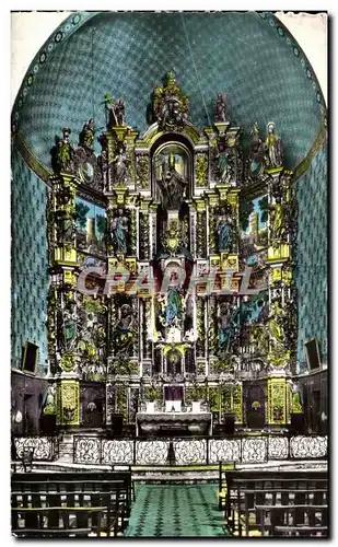 Ansichtskarte AK Collioure Le Choeur de L&#39Eglise St Vincent