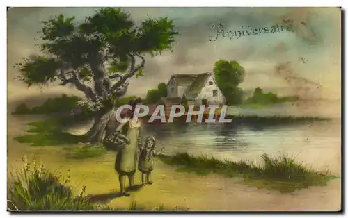 Cartes postales Fantaisie Anniversaire