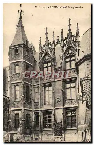 Cartes postales Rouen Hotel Bourgtheroulde