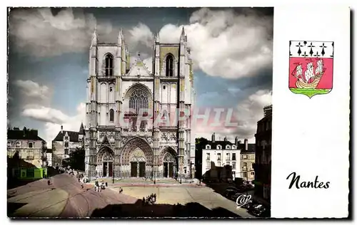 Cartes postales moderne Nantes cathedrale Saint Pierre