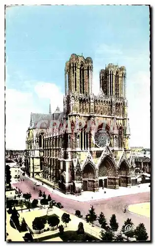 Cartes postales moderne Reims La Cathedrale